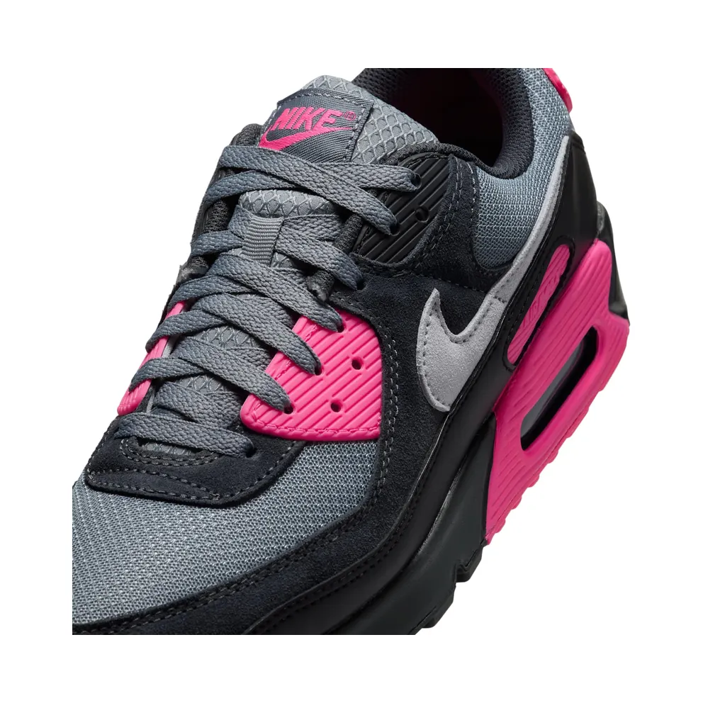 Nike AIR MAX 90 “WOLF GREY HYPER PINK” (DM0029-010)