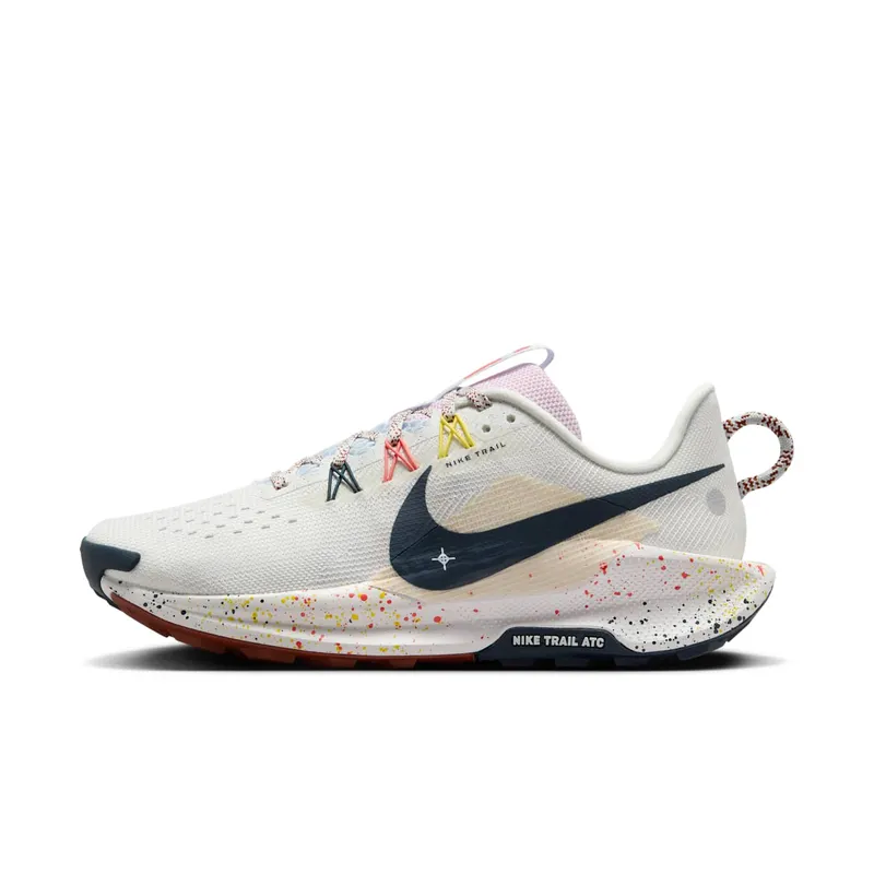 Nike React Pegasus Trail 5 Summit White Football Grey Pink Foam Armory Navy (DV3865-102)