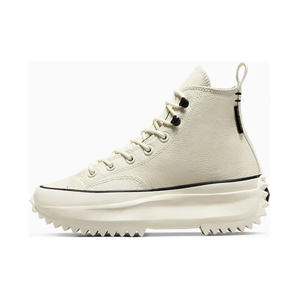 Converse Run Star Hike Platform Leather Egret/Black/White (A05389C)