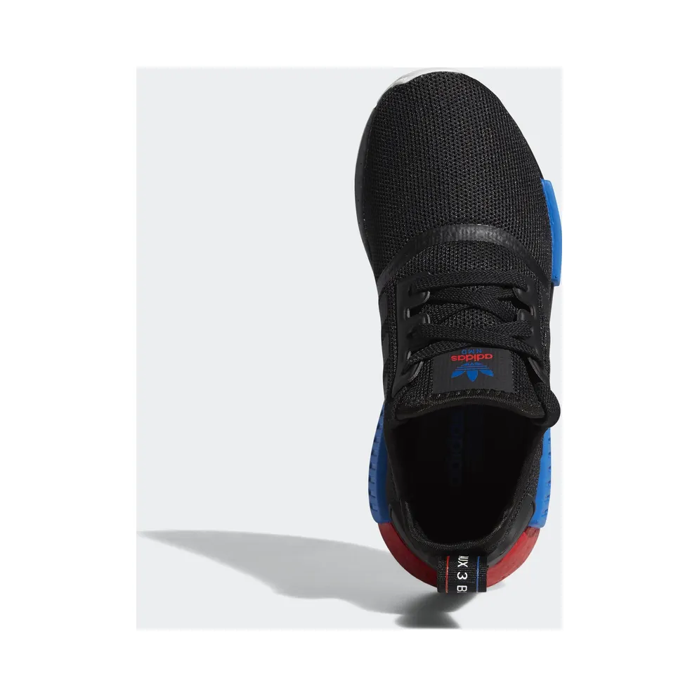 adidas NMD R1 Black Red Blue (GS) Core Black/Core Black/Lush Red (FX4352)