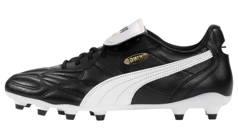 KING TOP FG AG “PUMA Black / PUMA White / PUMA Gold” (107348-01)