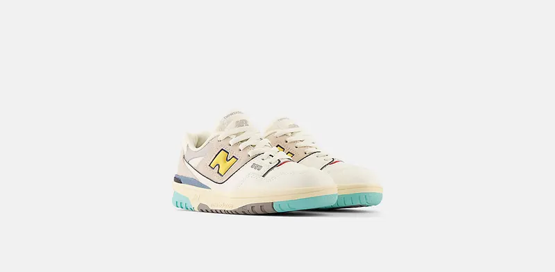 New Balance New Balance White/Blue (PSB550SC)