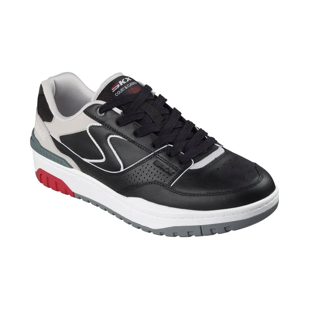 Skechers S-1992 “Argent Sneaker Black / Red” (254175BKRD)