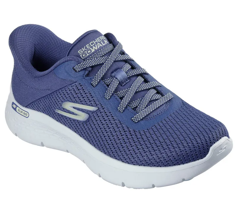 Skechers Slip-ins: GO WALK Flex – Carla Sneaker Blue/Groente