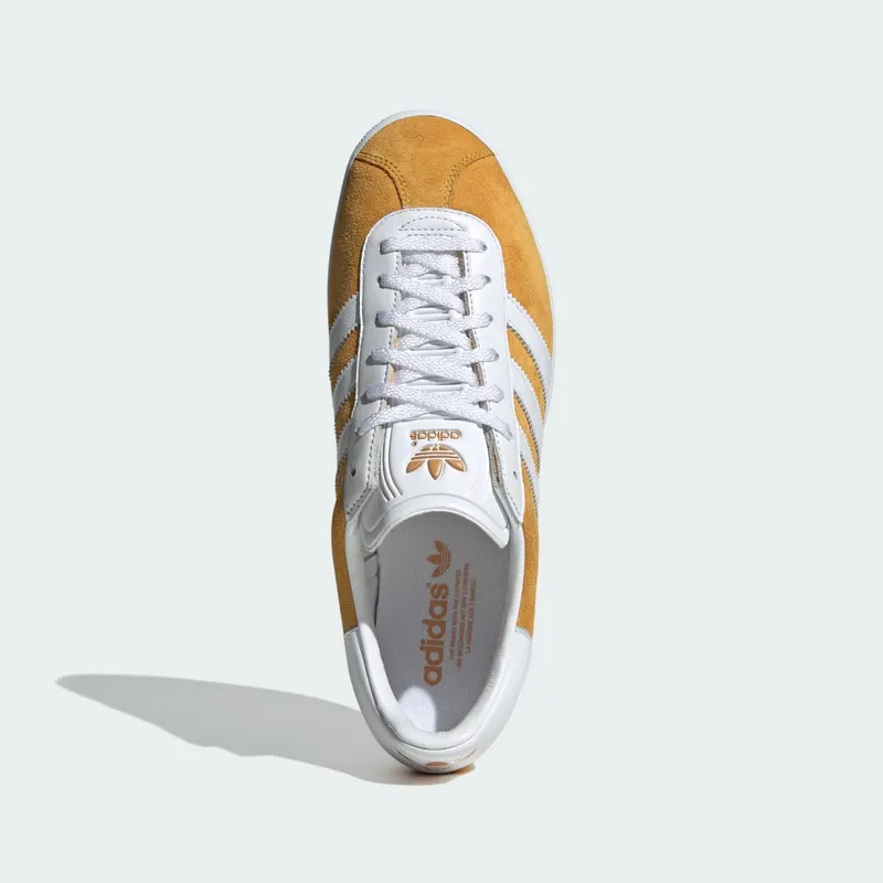 adidas Gazelle 85 Preloved Yellow / Cloud White / Gold Metallic (IG6221)