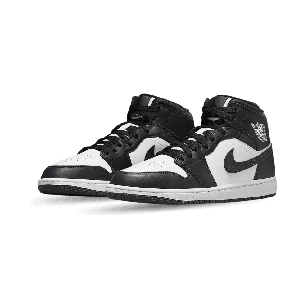 Nike Air Jordan 1 Mid SE Elephant Print Black (FB9911-001)