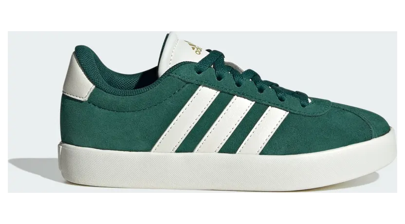 adidas VL Court 3.0 Kids Collegiate Green / Off White / Gold Metallic (ID6309)