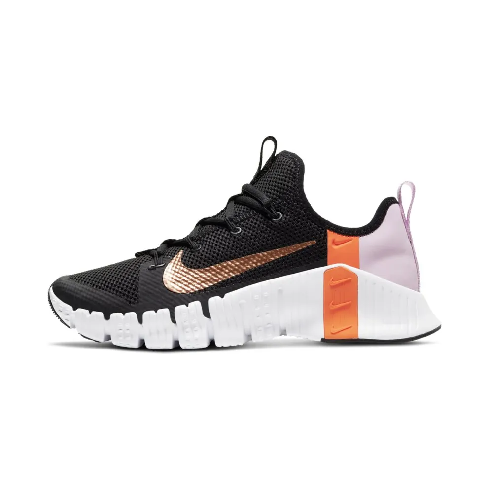 Nike Free Metcon 3 Black Metallic Copper (W) “Black / Light Arctic Pink / Hyper Crimson / Metallic Copper” (CJ6314-086)