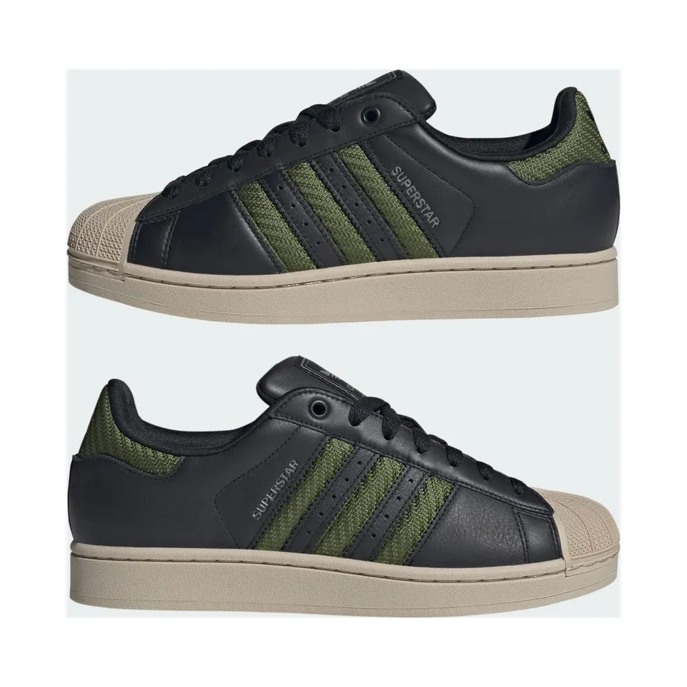 adidas Superstar II Black Tech Olive (JQ3182)