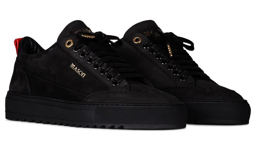 Mason Garments Tia Nubuck Black Schwarz (FW19-25C)