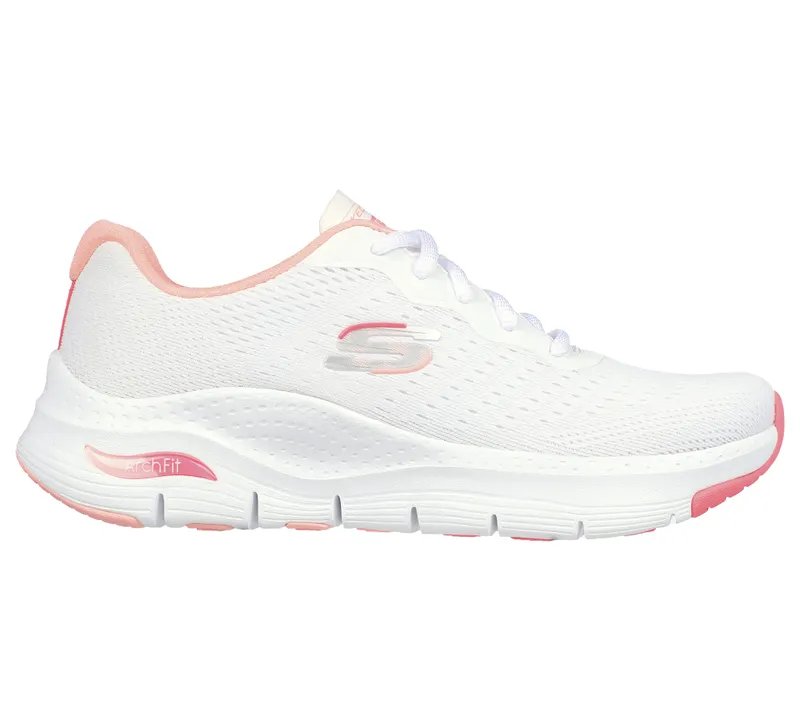 Skechers Arch Fit – Infinity Cool – White / Pink (149722 WPK)
