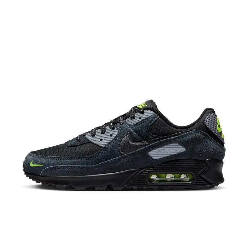 Nike Air Max 90 Black Volt Cool Grey (FQ2377-001)