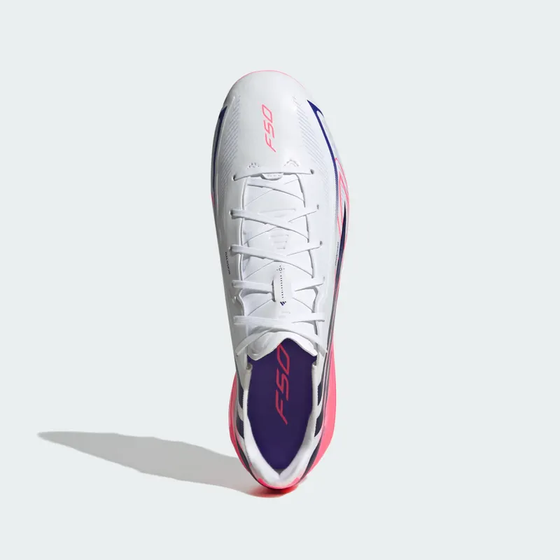 Adidas F50 Hyperfast League AG Football Boots, White (HP7167)