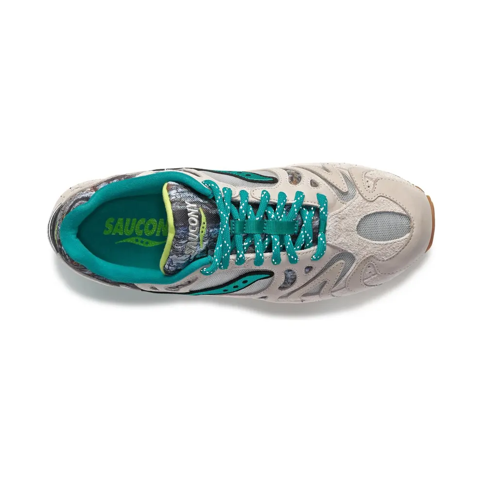 Saucony Grid Azura 2000 Reflect Camo Creme Blue (S70641-1)