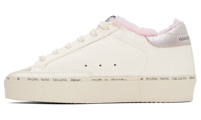 Golden Goose White & Pink Hi Star Low-Top Sneakers (GWF00372.F003269.81793) (3)