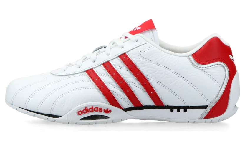 adidas Adiracer Lo (cloud white / better scarlet / silver metallic) – JH8736