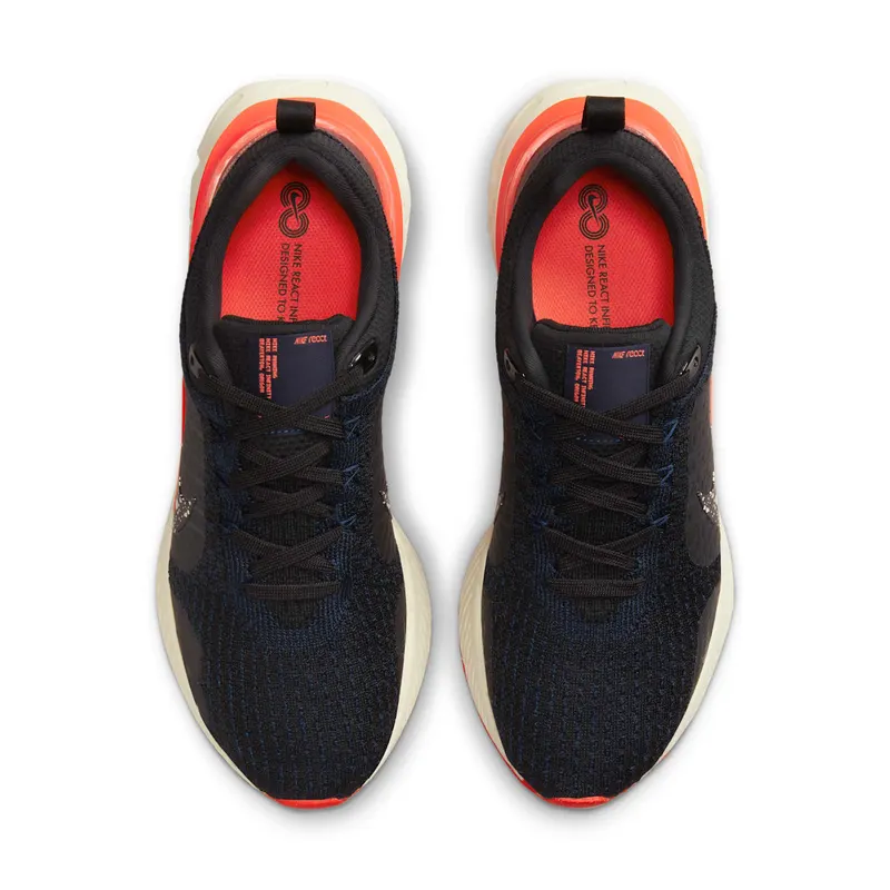 Nike React Infinity Run Obsidian Bright Crimson (DZ3014-002)