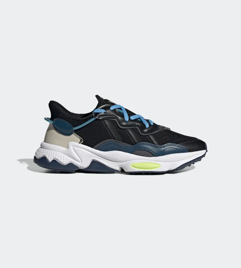 adidas OZWEEGO Core Black / Crew Navy / Frozen Yellow (FX6057)