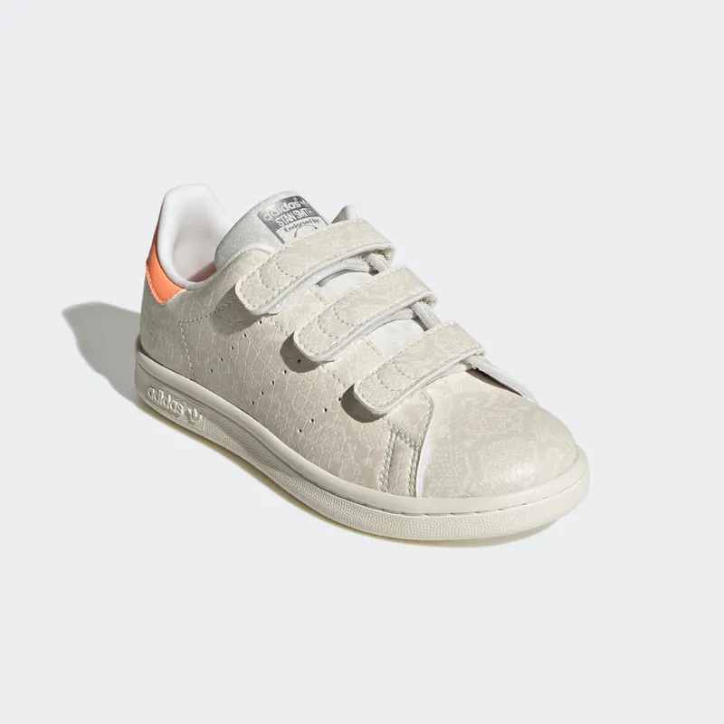 Adidas Stan Smith Core White / Core White / Beam Orange (HP9761)