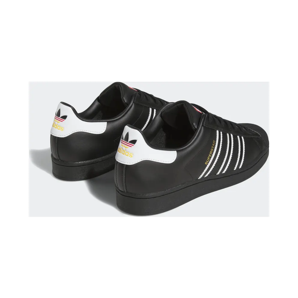 Adidas Superstar Core Black / Cloud White / Team Power Red (GX9877)