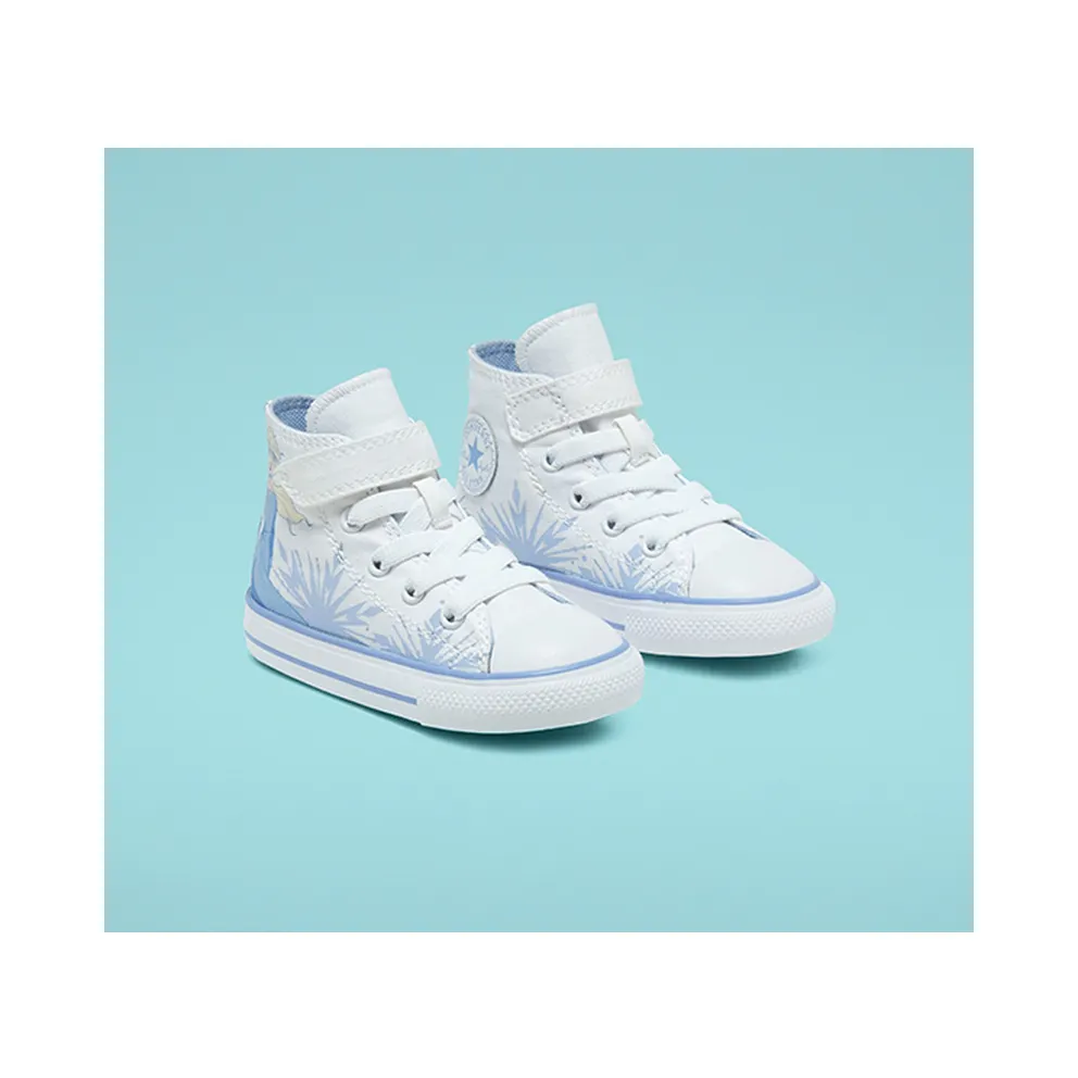 Converse Chuck Taylor All-Star Hi Frozen 2 Elsa (TD) White/Blue Heron-White (767350F)