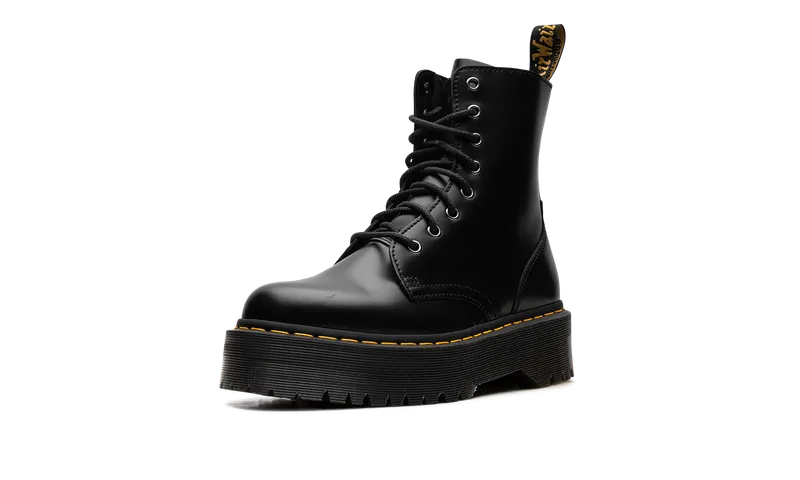 Dr Martens Jadon Boot Smooth Leather Platforms “Black” (15265001)