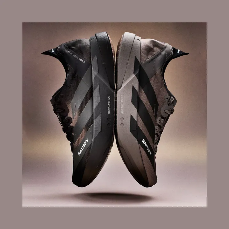 Adidas ADIZERO ADIOS PRO 4 SATISFY Shoes Brown / Aurora Coffee Met. / Aurora Coffee (KH8442)