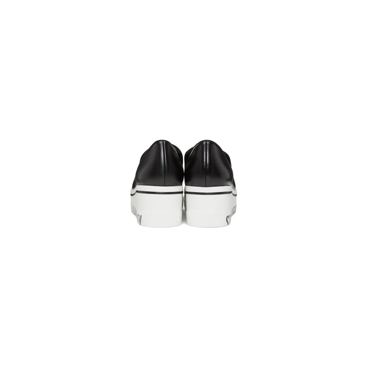 Stella McCartney Black Binx Platform Slip-On Sneakers (580181W188Q) (3)