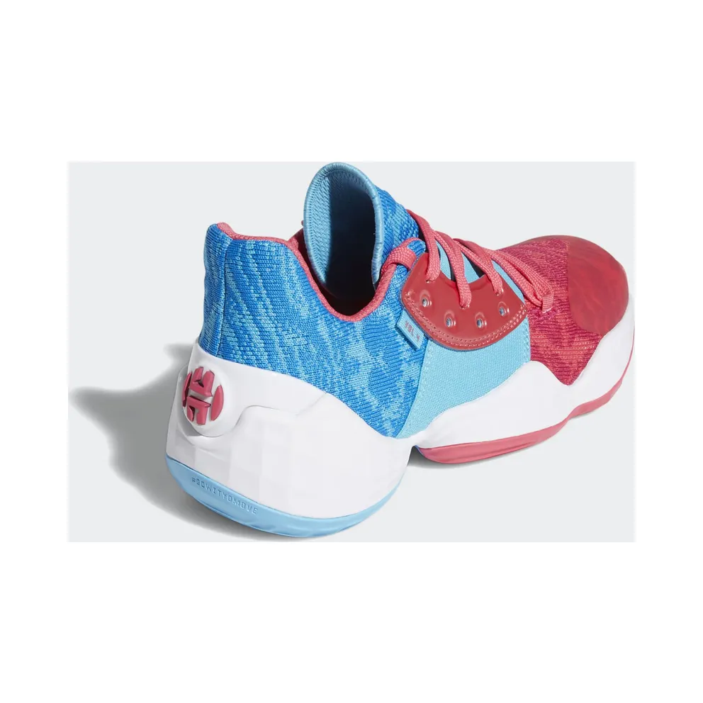 adidas Harden Vol. 4 Candy Paint (Youth) Bright Cyan/Real Pink/Cloud White (EF2053)