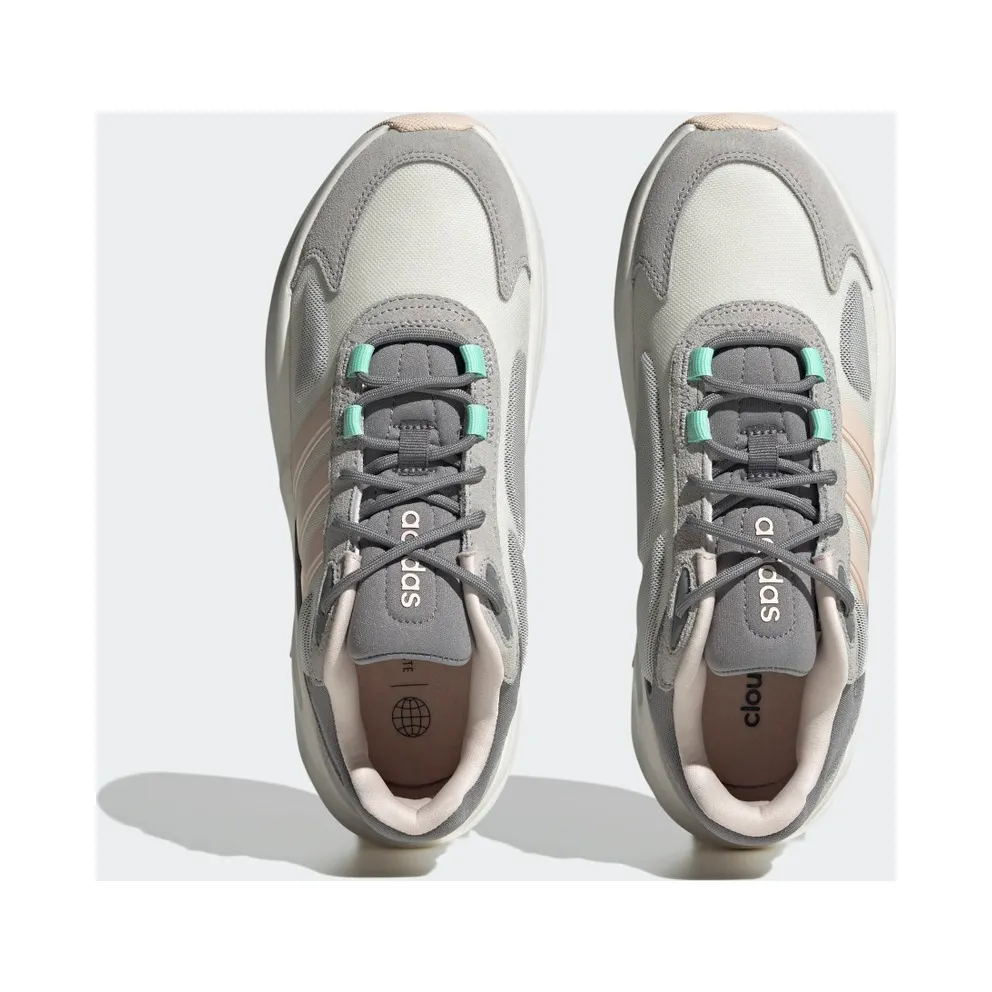 adidas Ozelle Cloudfoam Lifestyle Core White / Wonder Quartz / Pulse Mint (HP2695)