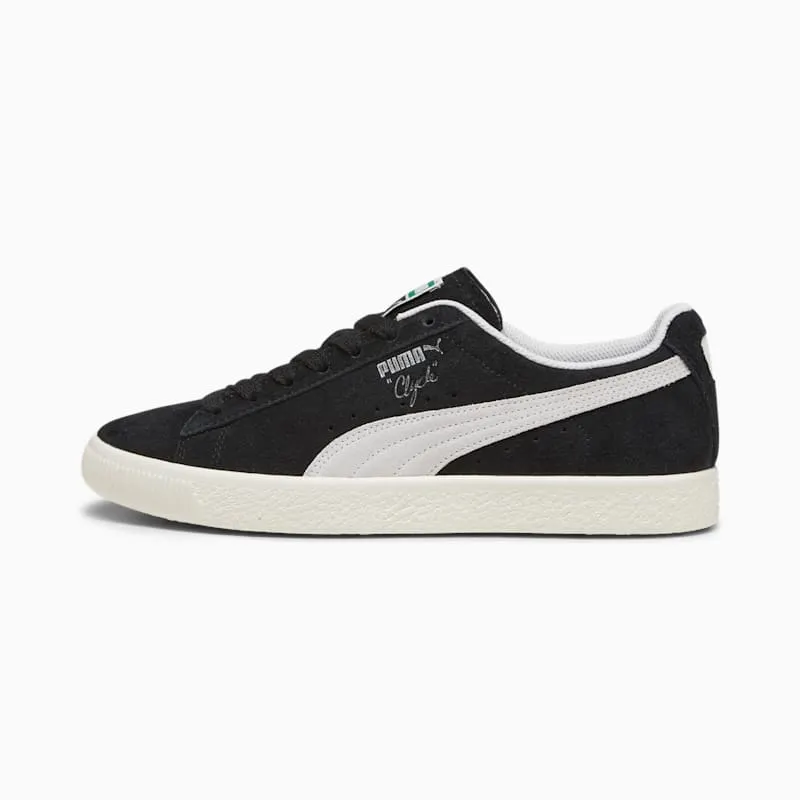 Puma CLYDE HAIRY SUEDE “Black” (393115-02)