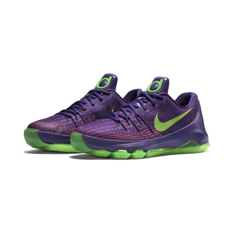 Nike KD 8 Suit (GS) “Court Purple / Vivid Purple / Bright Crimson / Green Strike” (768867-535)