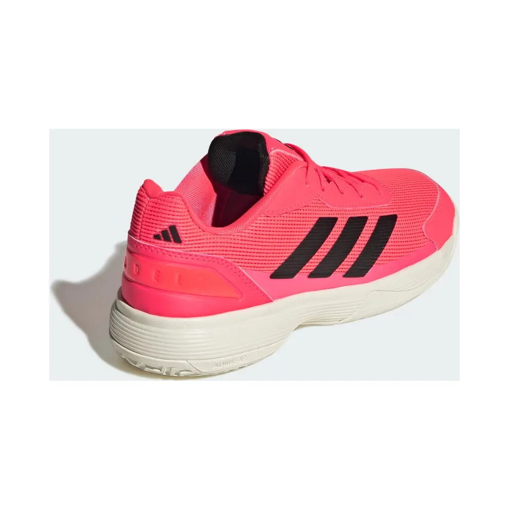 Adidas Crazyquick Padel Shoes Kids Solar Turbo / Core Black / Off White (KI3593)