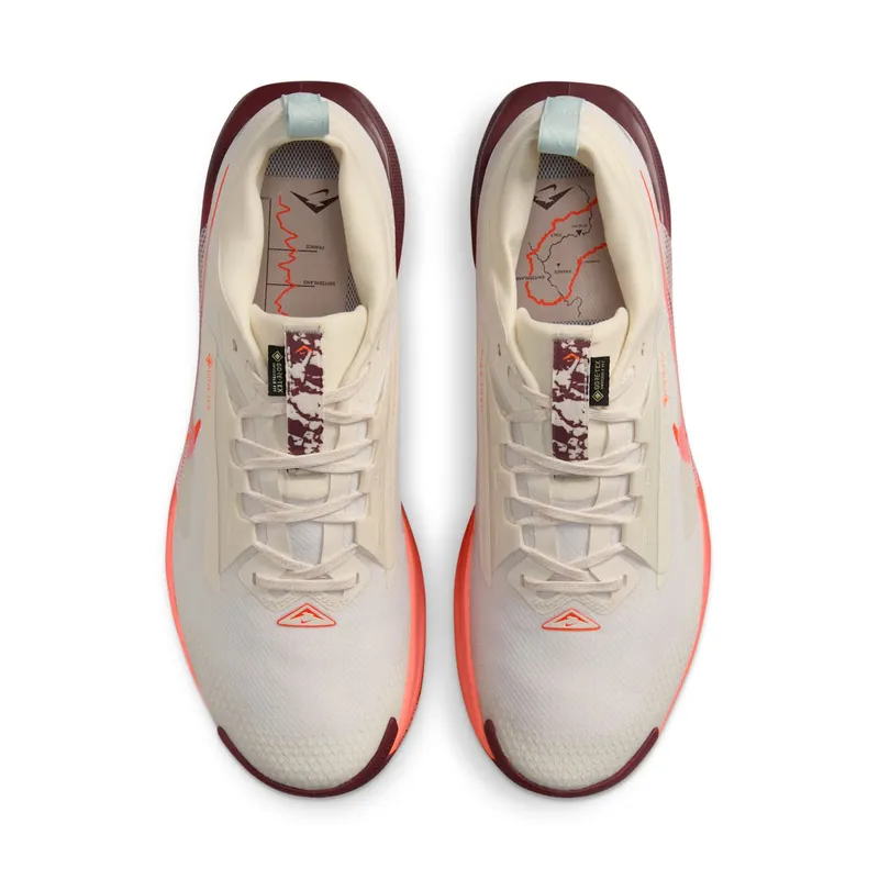 Nike React Pegasus Trail 5 Gore-Tex Sail Glacier Blue Dark Team Red Hyper Crimson (FQ0908-104)