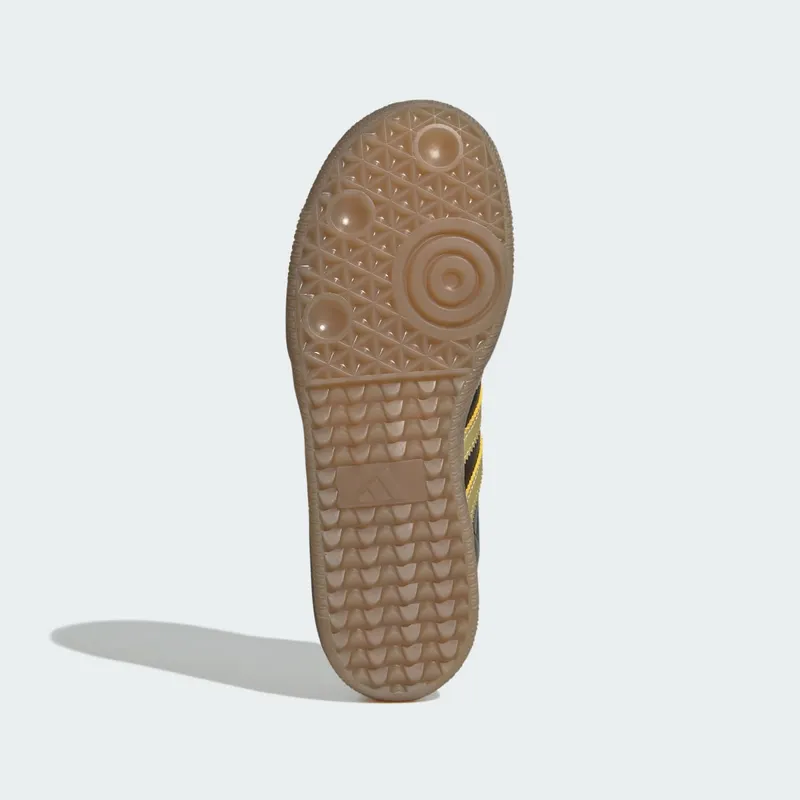 Adidas Samba Indoor GS “Gold Metallic / Gum” (JR6349)