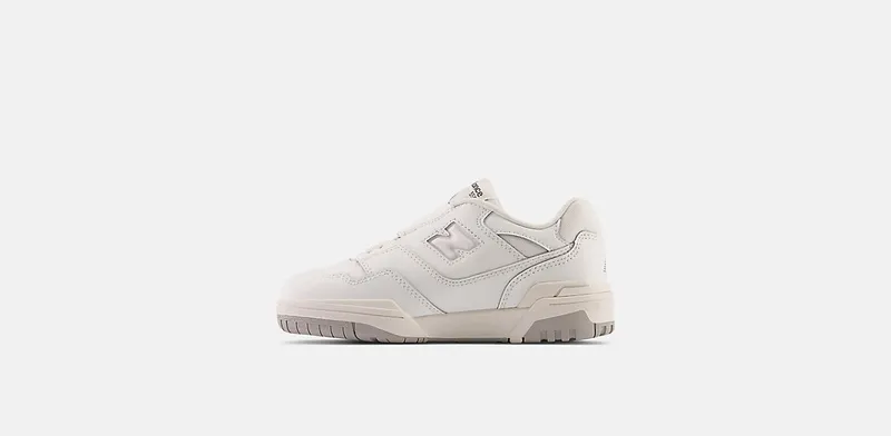 New Balance 550 Bungee Lace Top Strap White Grey (PHB550PB)