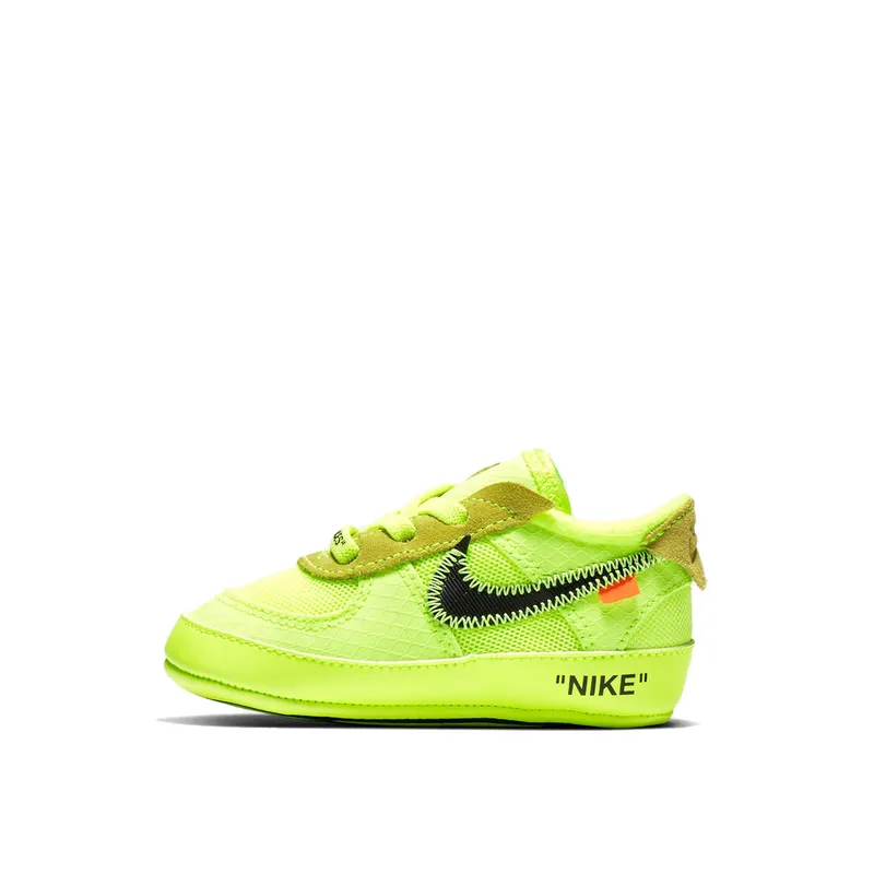 Nike Air Force 1 Low Off-White Volt (I) Volt/Hyper Jade-Cone-Black (BV0854-700)