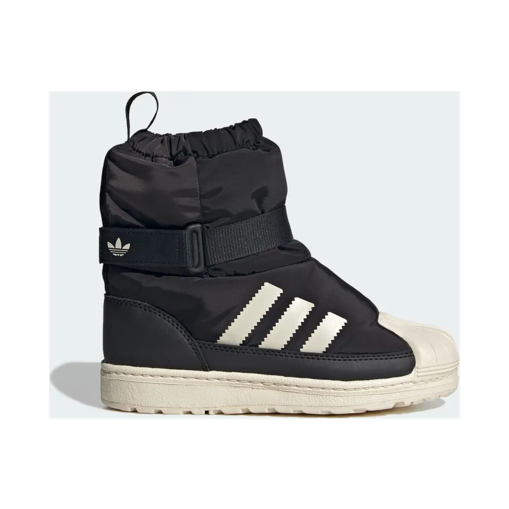 Adidas Superstar 360 Winterized Boot Kids Core Black / Wonder White / Carbon (JQ7949)