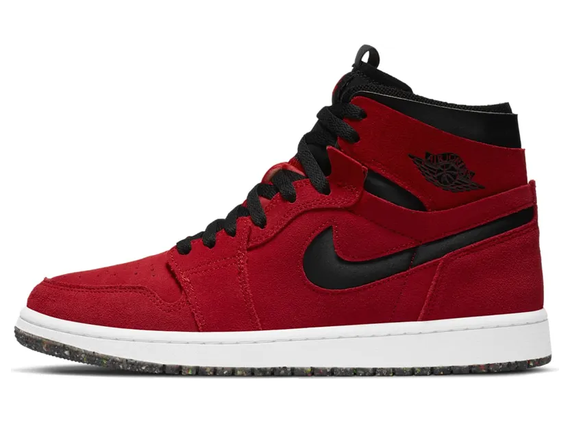 Air Jordan 1 High Zoom CMFT Crater “Gym Red / White / Black” (CT0978-600)