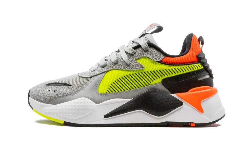 Puma  RS-X Harddrive Grey Yellow Red Grey/Yellow/Red (369818-01)