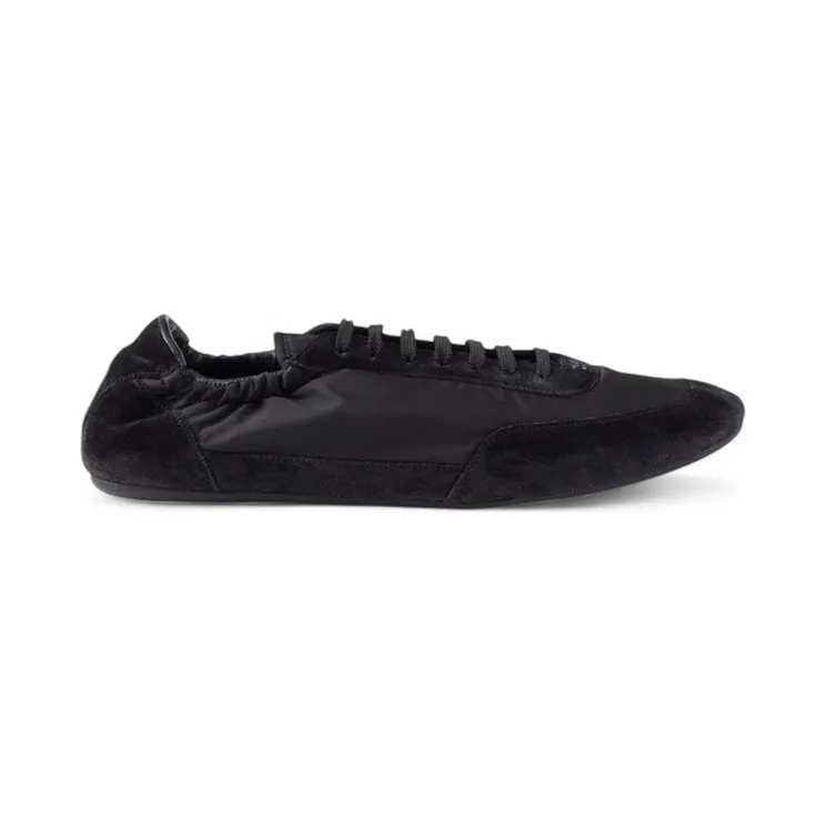Prada Collapse Re-Nylon Sneakers Black Suede (1E959N_D7C_F0002_F_005)