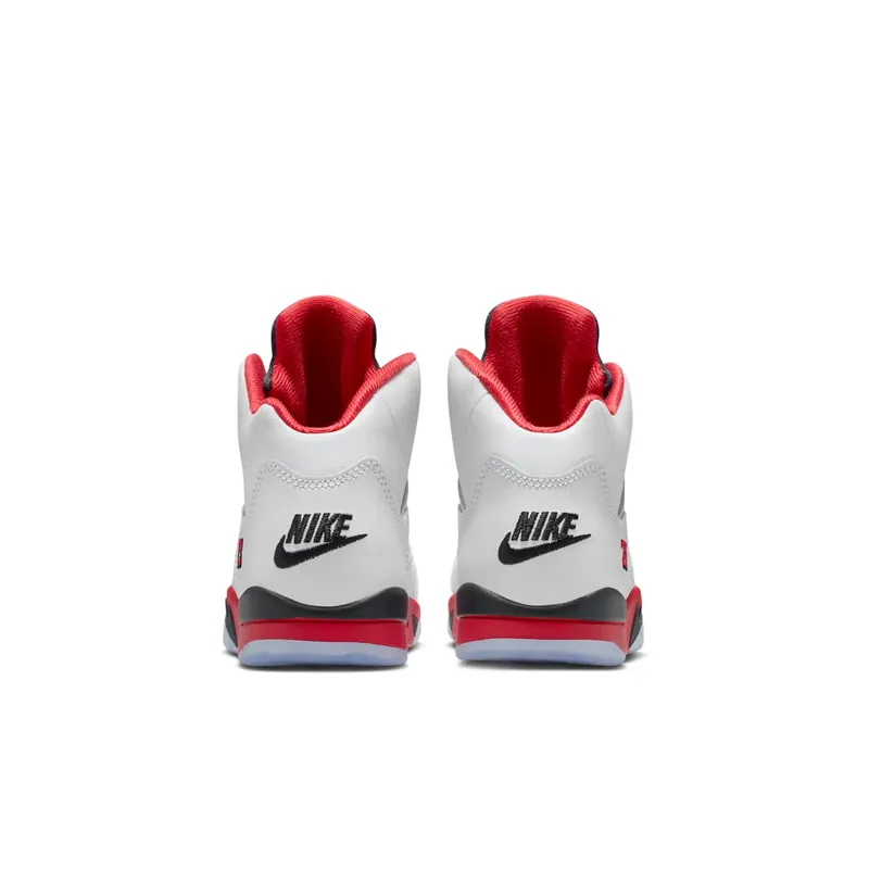 Air Jordan 5 PS “Fire Red – Black Tongue (2025)” (HQ7979-101)
