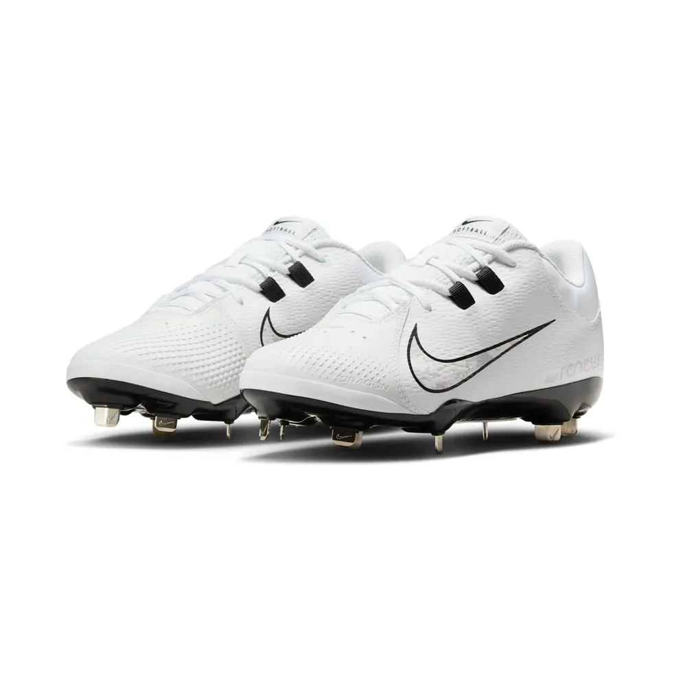 Nike Hyperdiamond 4 Pro White Black Wolf Grey (FZ0922-101)