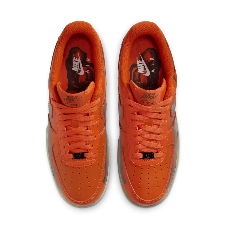 Nike Air Force 1 Low Orange Skeleton (2020) (CU8067-800)