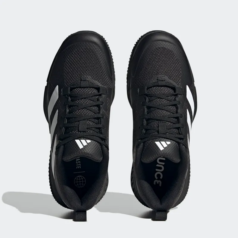 adidas Court Team Bounce 2.0 Core Black / Core Black / Grey Six (HR1236)