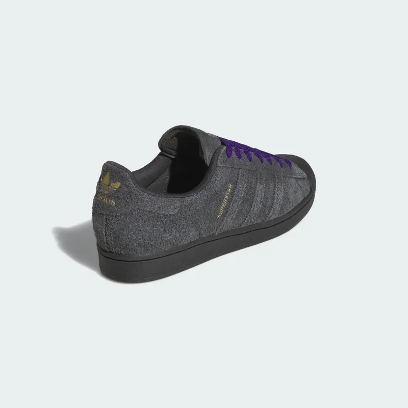 Adidas Superstar ADV Carbon / Carbon / Collegiate Purple (JR7409)