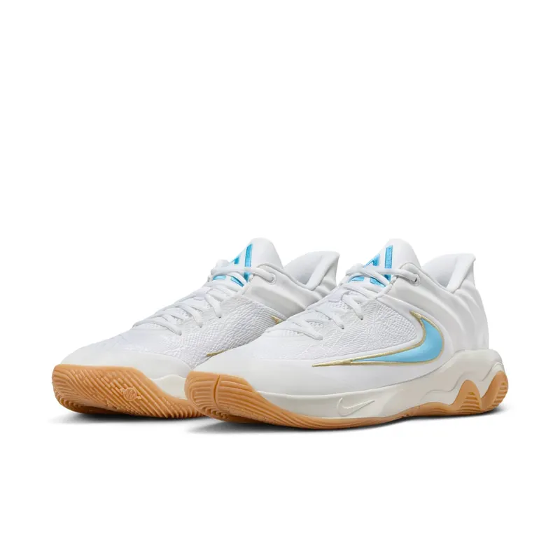 Nike Giannis Immortality 4 White Aquarius Blue (FQ3680-101)