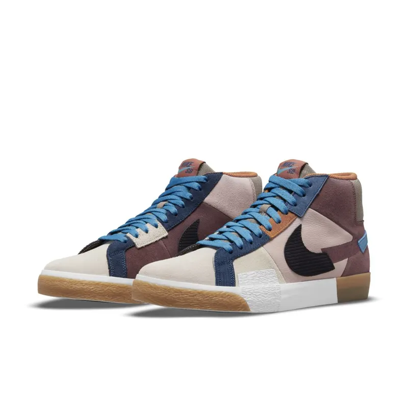 Nike SB Blazer Mid Mosaic Pack Brown (DA8854-600)