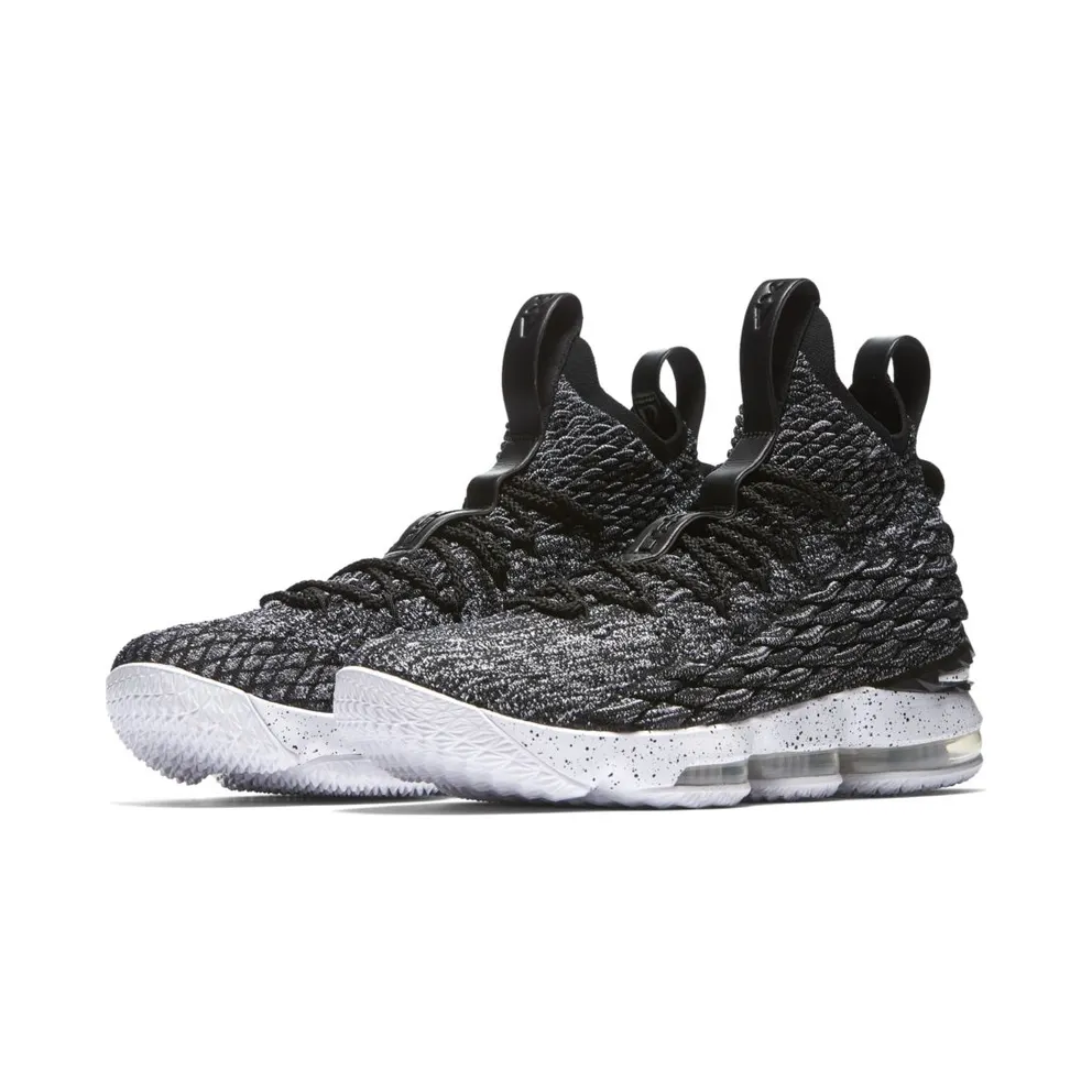 Nike LeBron 15 Ashes Black/White-White (897648-002)