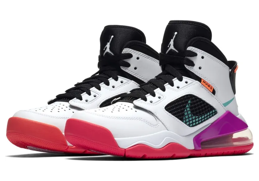 Jordan Mars 270 White Hyper Violet (GS)